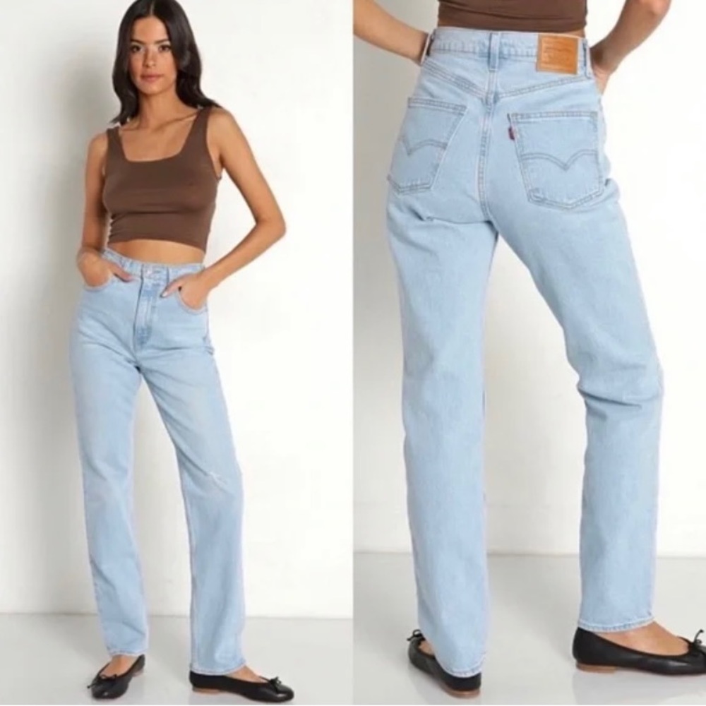 Levis 70 high slim straight jean
